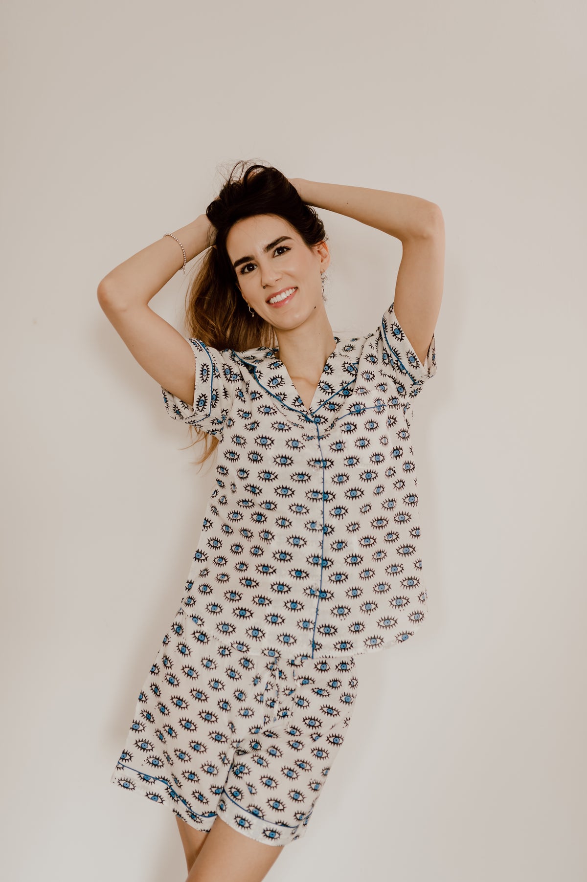 Short Pajama Sets - Evil Eye