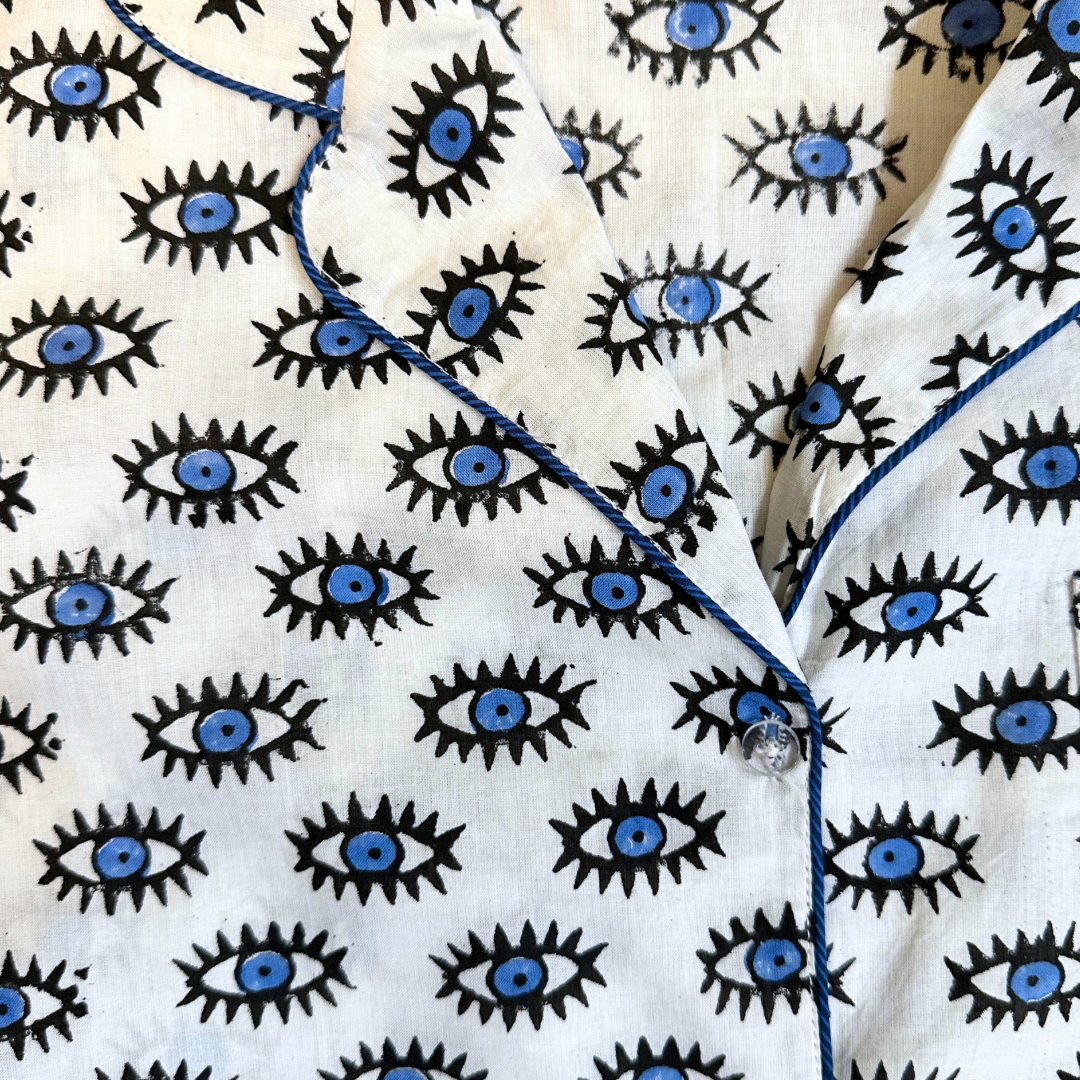 Short Pajama Sets - Evil Eye