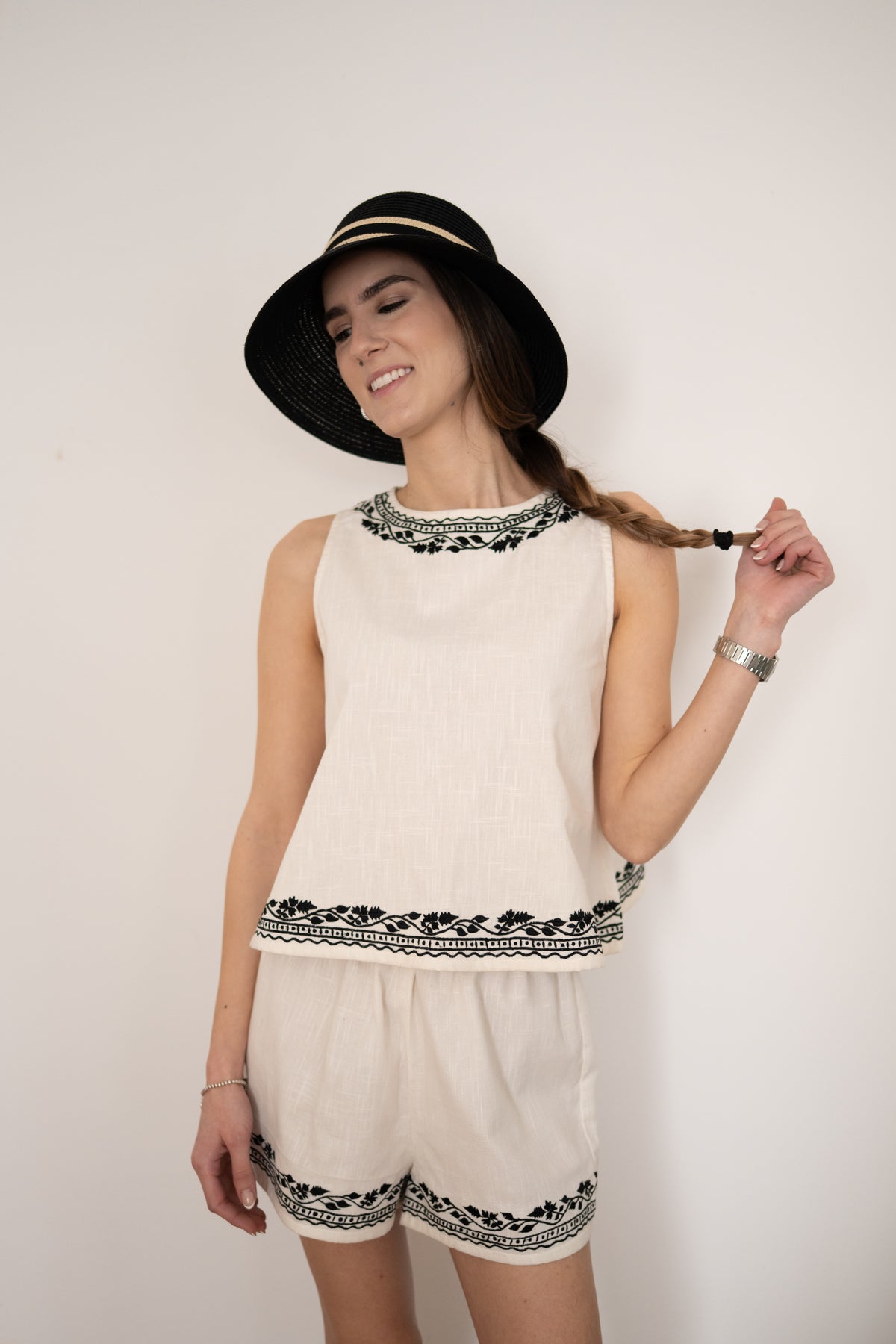 Ibiza Embroidered Beach Set