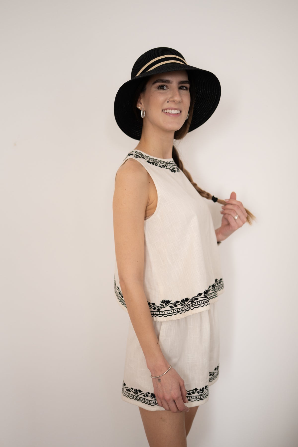 Ibiza Embroidered Beach Set