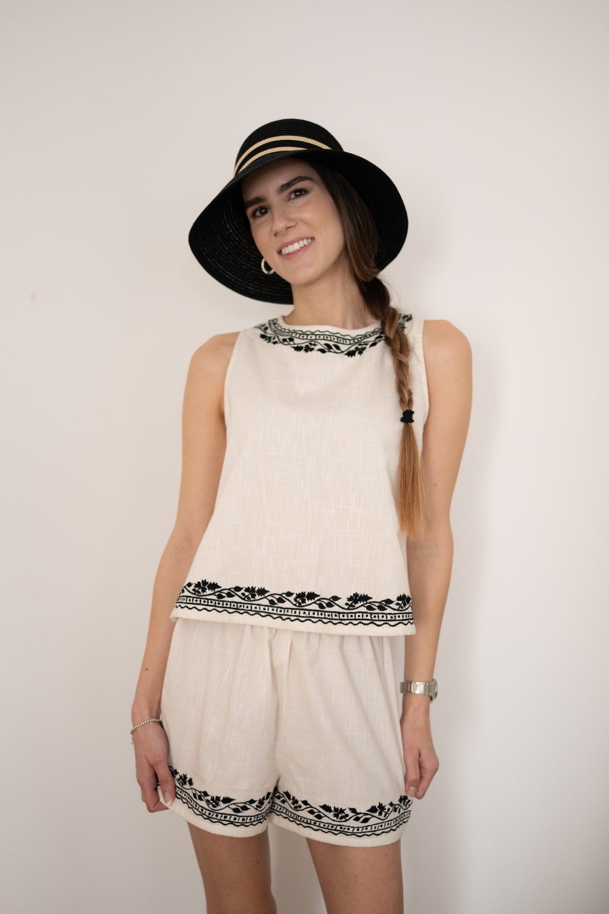 Ibiza Embroidered Beach Set