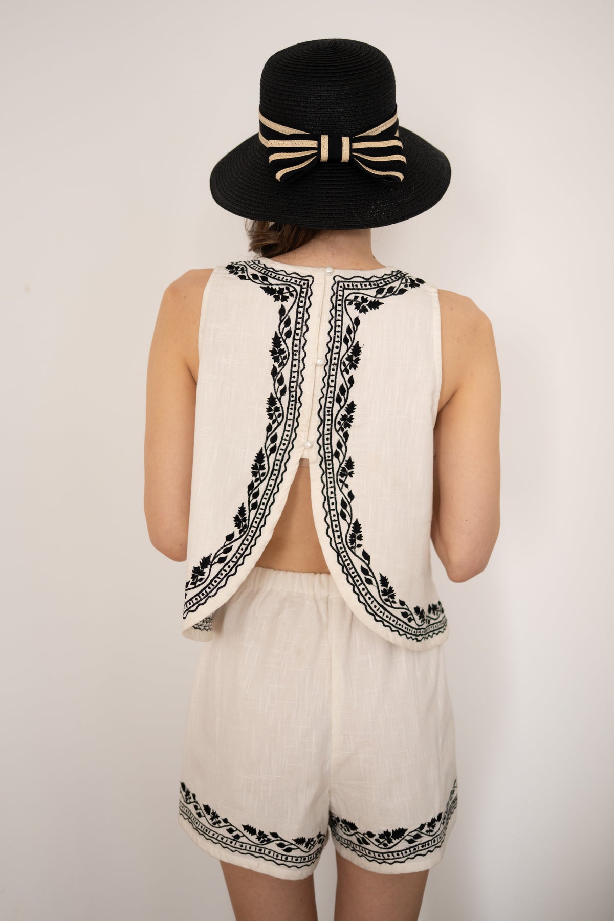 Ibiza Embroidered Beach Set