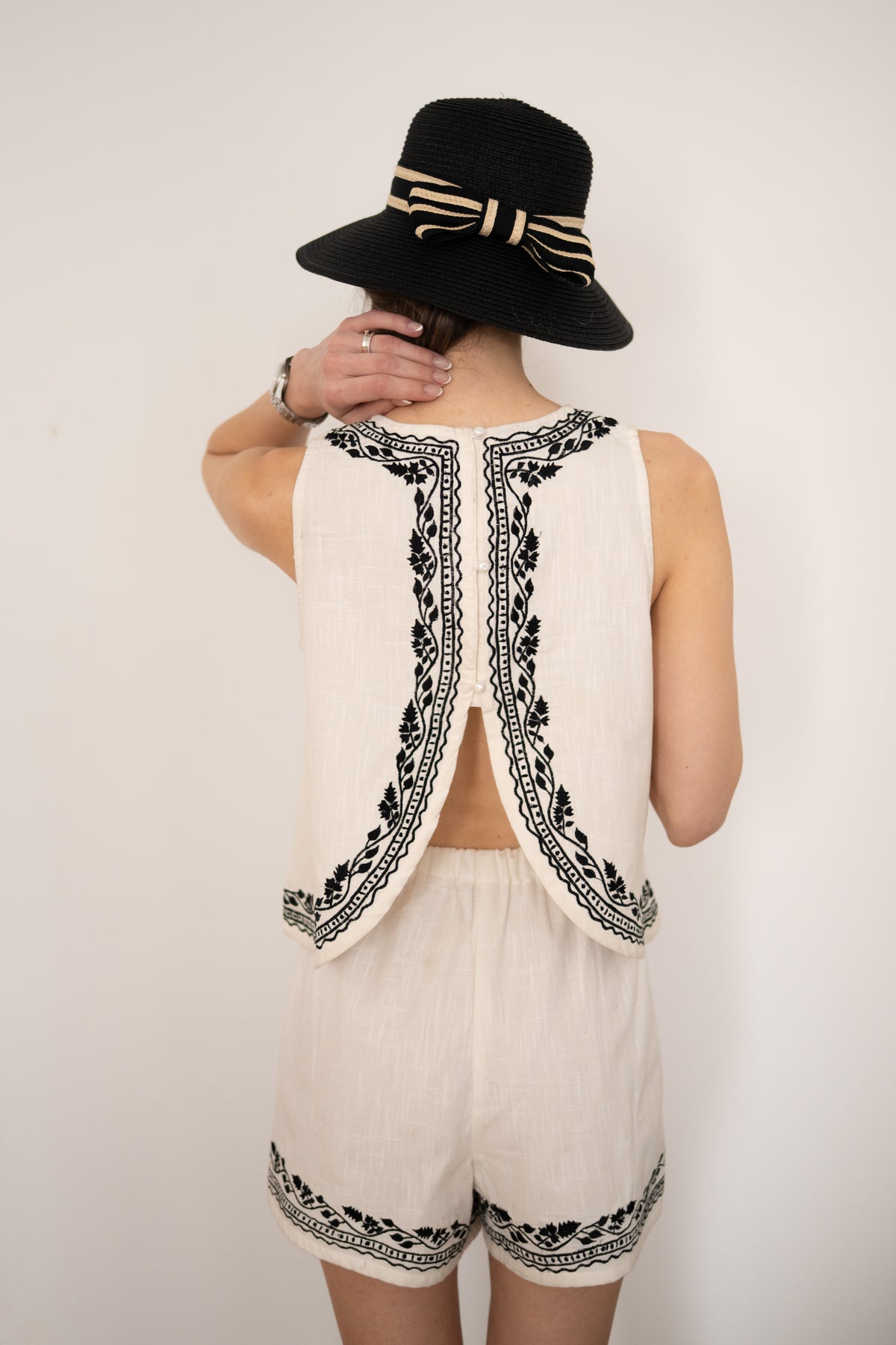 Ibiza Embroidered Beach Set