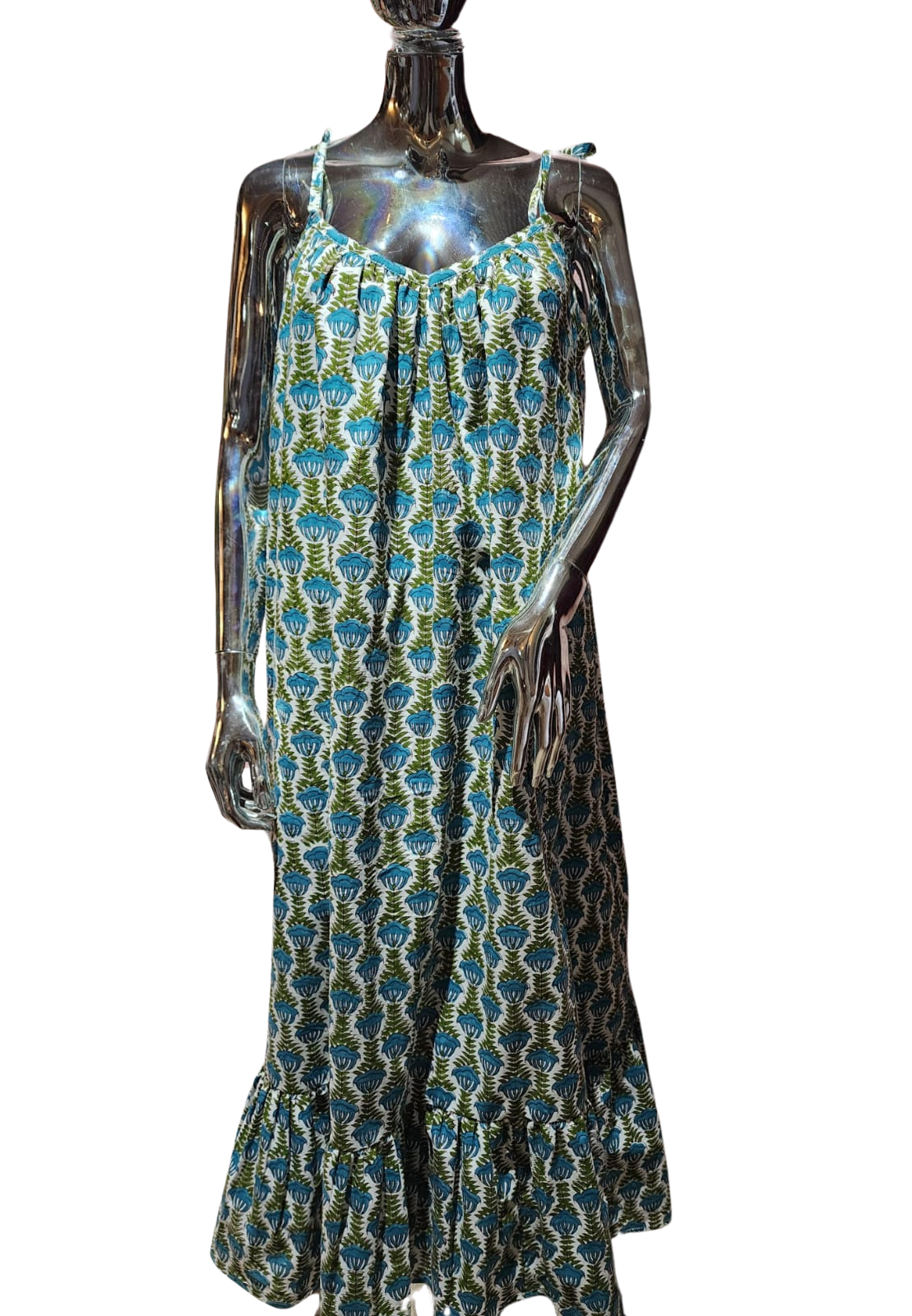 Amelia Sundress - Blue Lotus