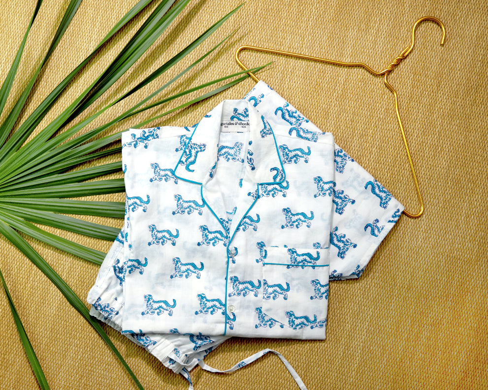 Long Pajama Sets - Little Tiger
