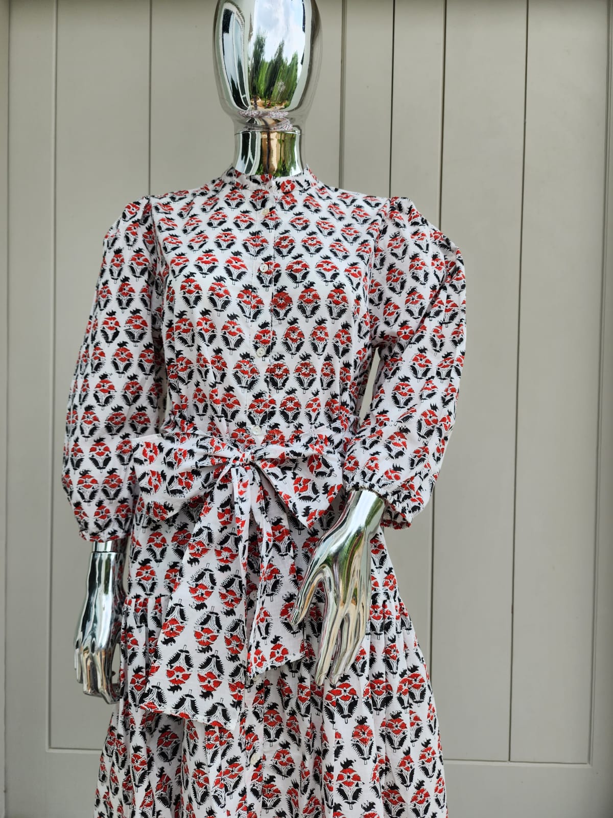 Gameday Aparna Dress - Red/Black
