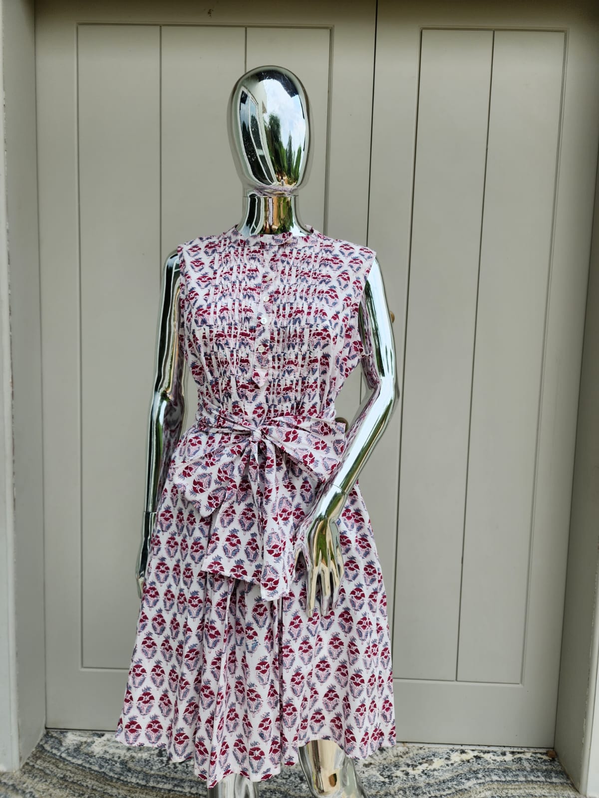 Gameday Sleeveless Sundress - Maroon/Gray!!!!