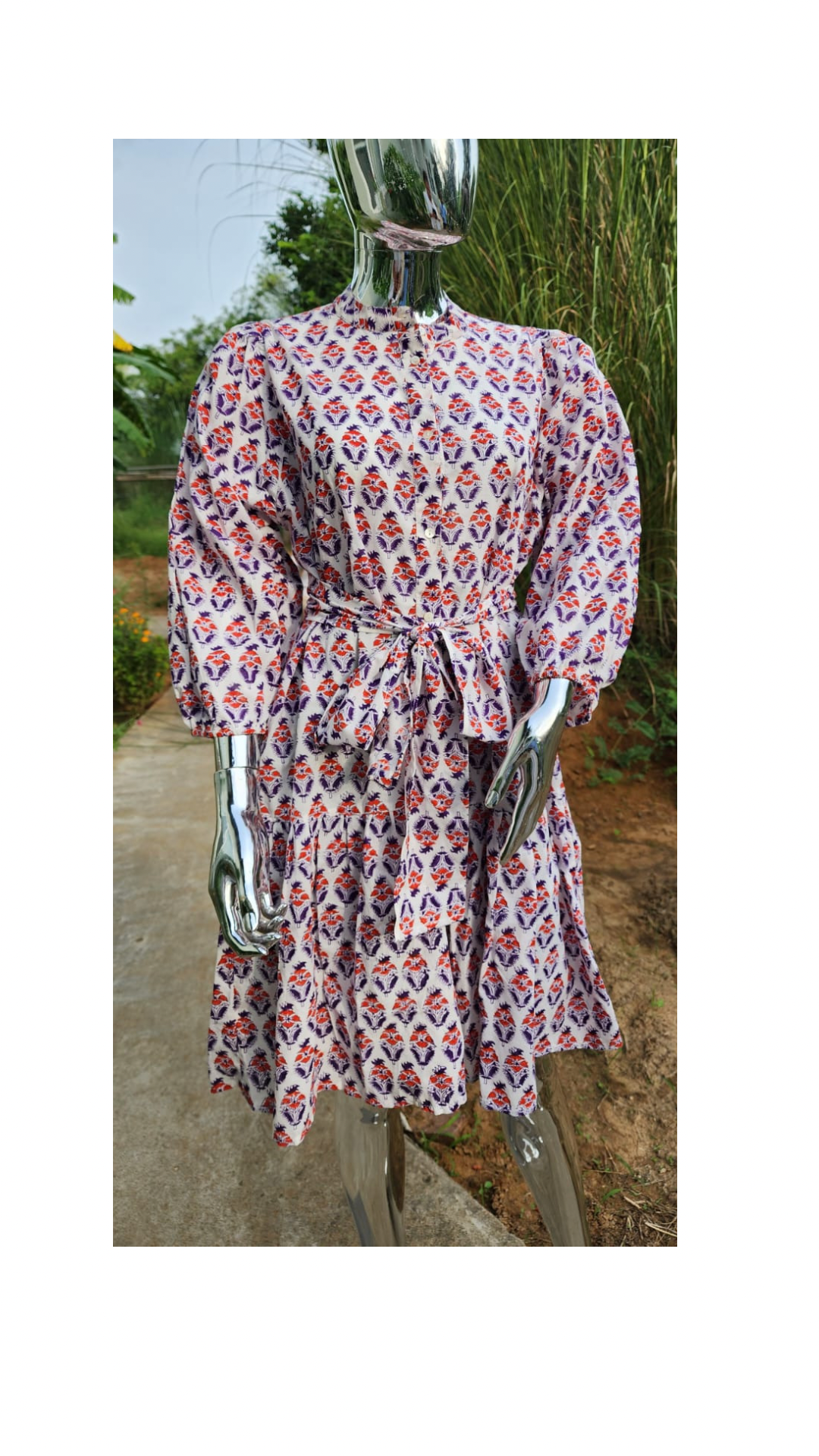 Gameday Aparna Dress - Purple/Orange!!!!