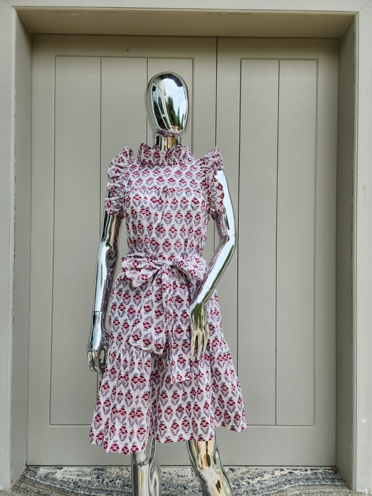 Gameday Roopa Dress - Maroon/Gray!!!!