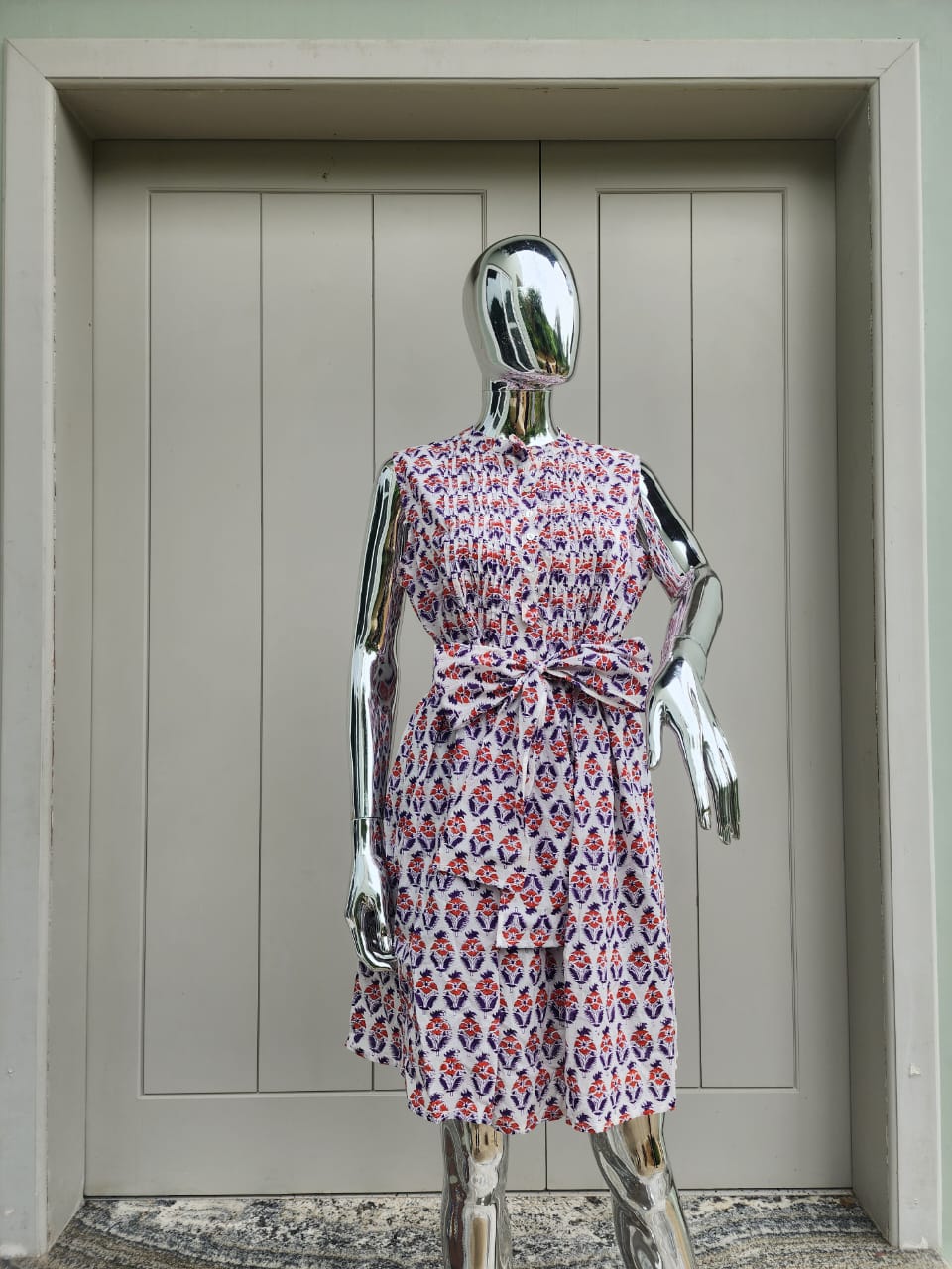 Gameday Sleeveless Sundress - Purple/Orange!!!!